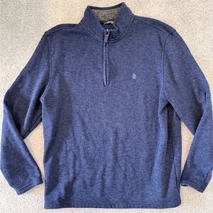 Izod Men's Thermasoft Fleece Quarter Zip Pullover Sweater